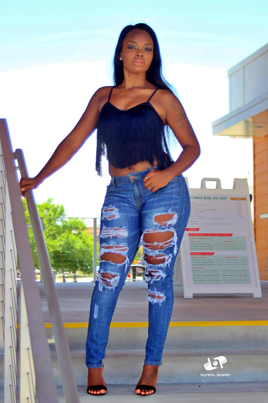 Sweet Look Jeans - Blue